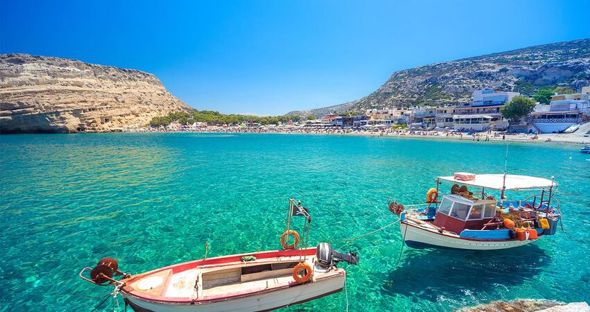 Uçak İle Girit Adası Turu